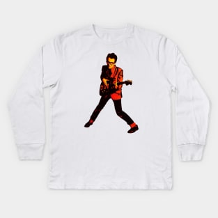 Elvis Costello t-shirt Kids Long Sleeve T-Shirt